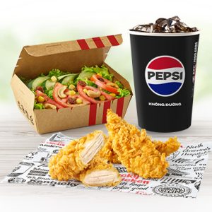 Combo Gà Rán Tender KFC