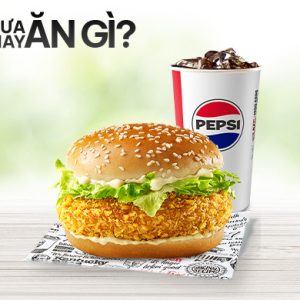 Combo Burger Tôm