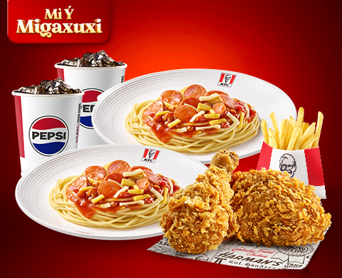 Migaxuxi Đôi KFC